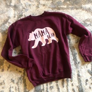 Mama Bear crew neck